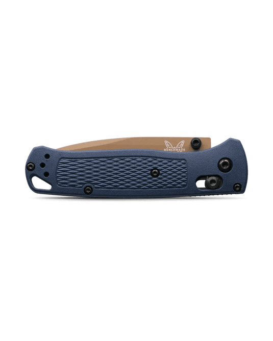 Benchmade Bugout Knife | Crater Blue Grivory Benchmade Knife Co.