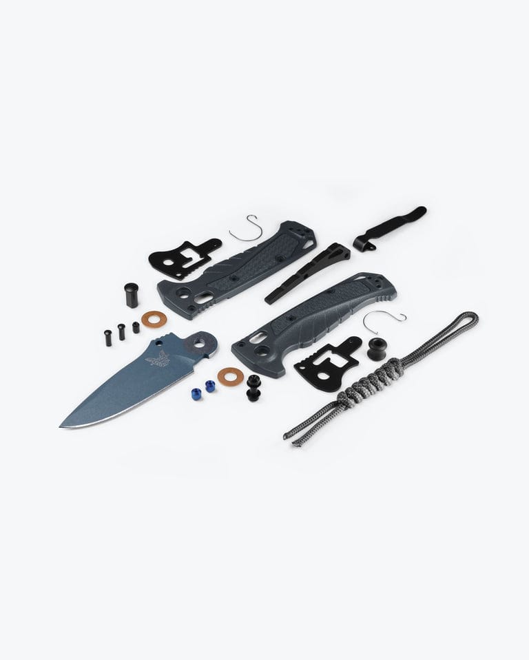 Load image into Gallery viewer, Gray Benchmade Mini Adira Tempest Gray Drop Point Benchmade Mini Adira Tempest Gray Drop Point Benchmade Knife Co.
