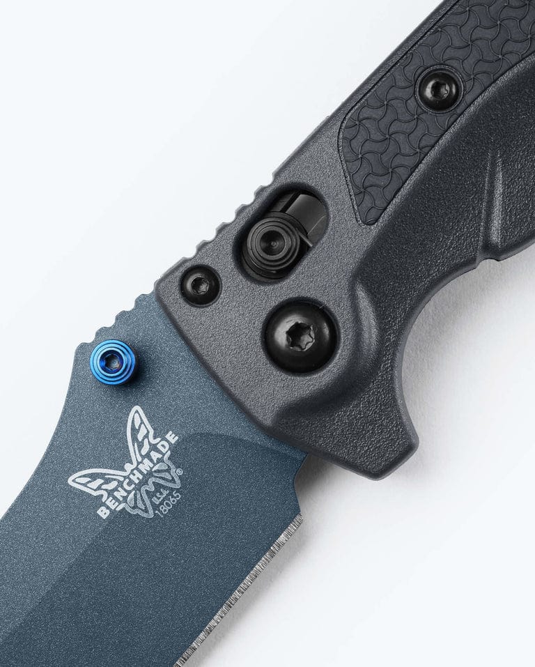 Load image into Gallery viewer, Gray Benchmade Mini Adira Tempest Gray Drop Point Benchmade Mini Adira Tempest Gray Drop Point Benchmade Knife Co.
