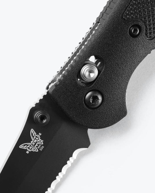 Benchmade Mini Griptilian | Black Grivory Drop-Point Benchmade Knife Co.