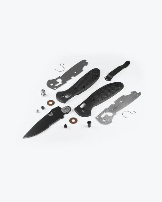 Benchmade Mini Griptilian | Black Grivory Drop-Point Benchmade Knife Co.