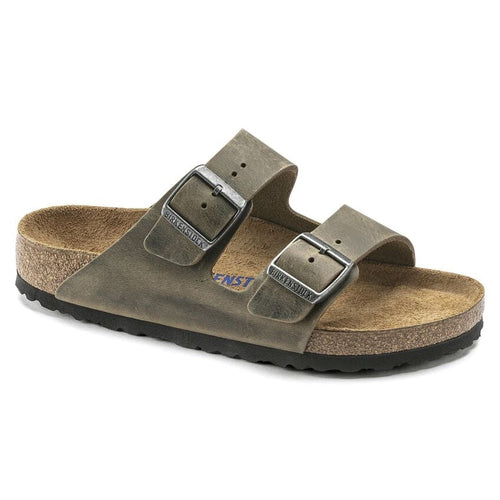 Faded Khaki / 43 Birkenstock Arizona Soft Footbed Sandals - Men's Birkenstock