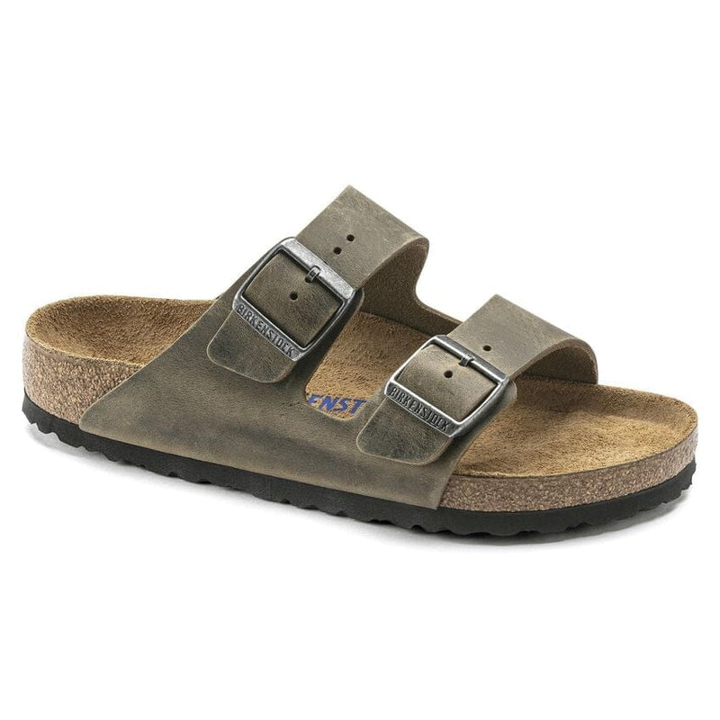 Load image into Gallery viewer, Faded Khaki / 43 Birkenstock Arizona Soft Footbed Sandals - Men&#39;s Birkenstock
