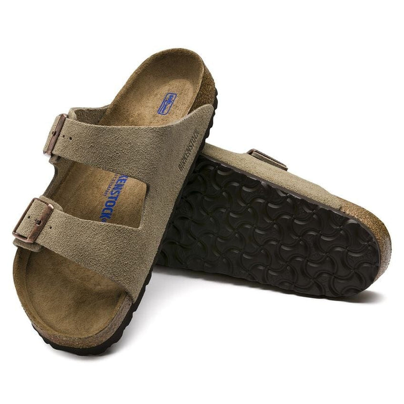 Load image into Gallery viewer, Birkenstock Arizona Soft Footbed Suede in Taupe Birkenstock Arizona Soft Footbed Suede in Taupe Birkenstock
