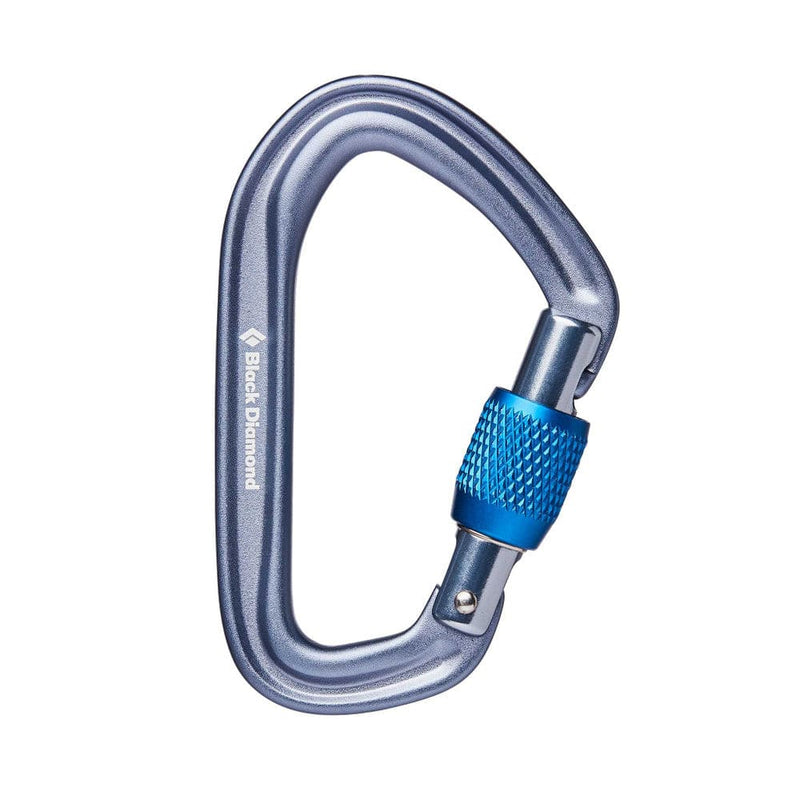 Load image into Gallery viewer, Gray Black Diamond Hotforge Screwgate Carabiner Black Diamond
