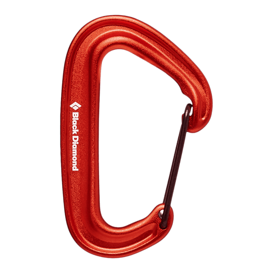 Red Black Diamond Miniwire Carabiner Black Diamond