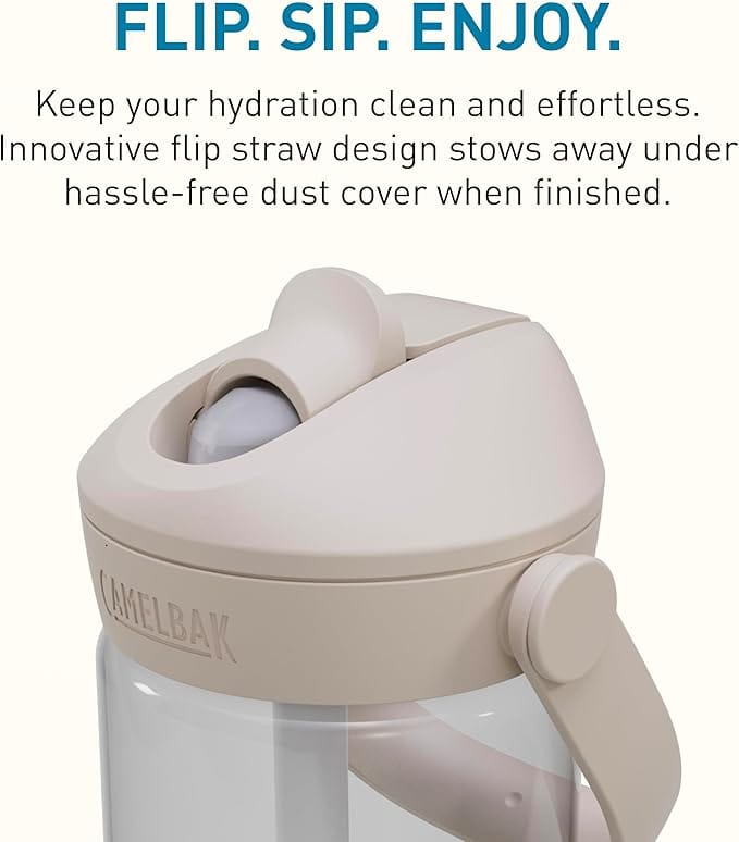 Load image into Gallery viewer, Clear Camelbak Thrive Flip Straw 20oz in Clear Camelbak Thrive Flip Straw 20oz in Clear Camelbak Products Inc.
