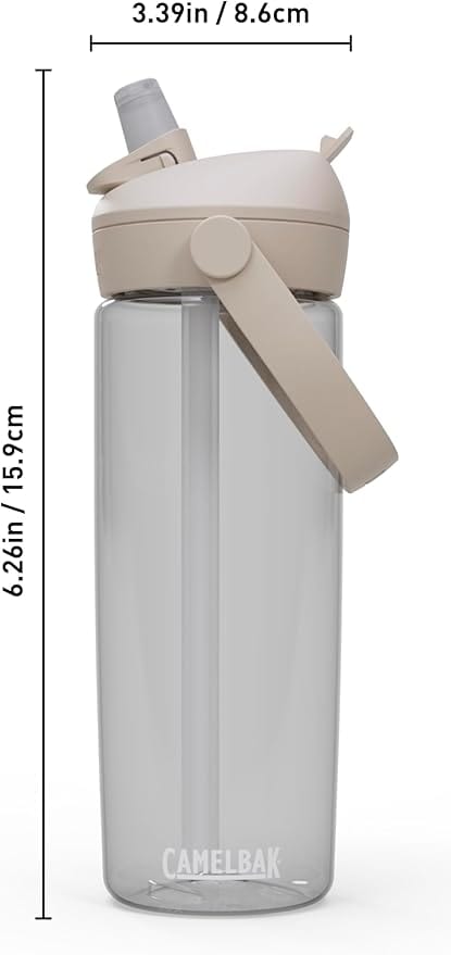 Load image into Gallery viewer, Clear Camelbak Thrive Flip Straw 20oz in Clear Camelbak Thrive Flip Straw 20oz in Clear Camelbak Products Inc.
