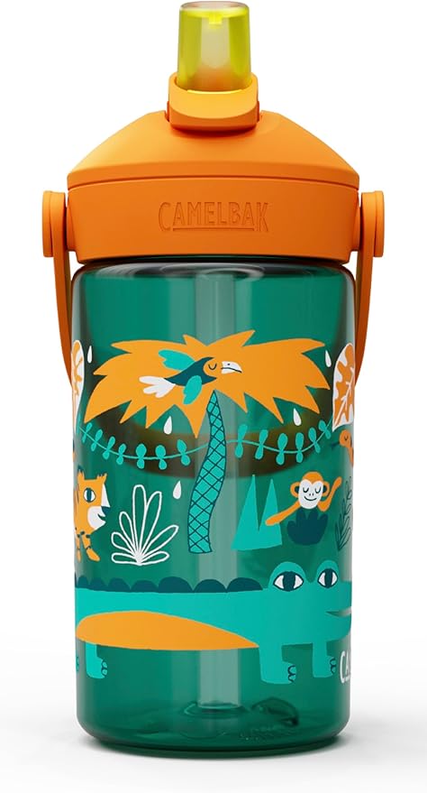 Jungle Animals Green Camelbak Thrive Flip Straw Kids 14oz in Jungle Animals Green Camelbak Thrive Flip Straw Kids 14oz in Jungle Animals Green Camelbak Products Inc.