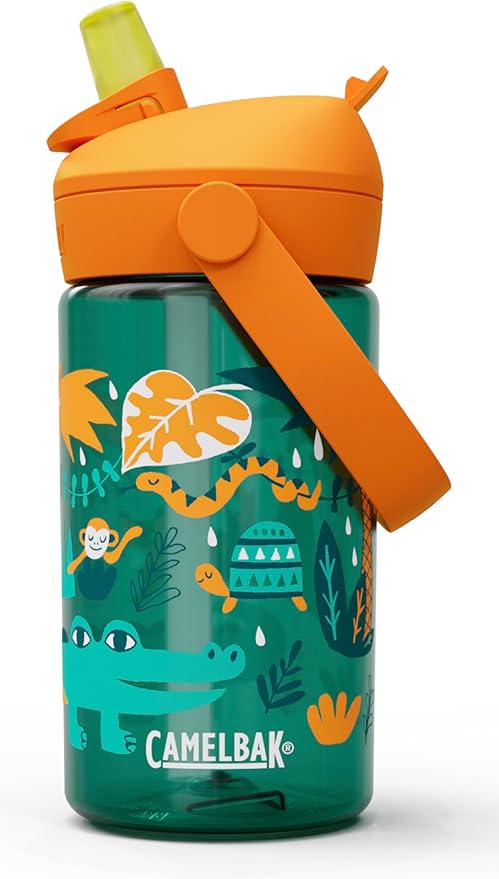 Jungle Animals Green Camelbak Thrive Flip Straw Kids 14oz in Jungle Animals Green Camelbak Thrive Flip Straw Kids 14oz in Jungle Animals Green Camelbak Products Inc.