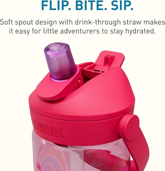 Load image into Gallery viewer, Rainbow Floral Camelbak Thrive Flip Straw Kids 14Oz in Rainbow Floral Camelbak Thrive Flip Straw Kids 14Oz in Rainbow Floral Camelbak Products Inc.
