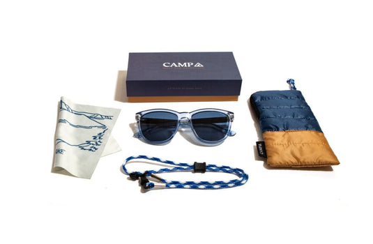 Polarized Blue Camp Eyewear Arrowcrest Crater Lake in Polarized Blue Camp Eyewear Arrowcrest Crater Lake in Polarized Blue CAMP Eyewear