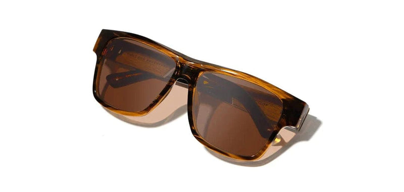 Load image into Gallery viewer, Basic Polarized Brown CAMP Eyewear Cliff Sunglasses Tortoise | Walnut CAMP Eyewear
