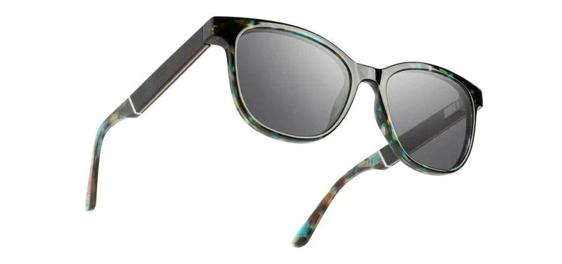 Load image into Gallery viewer, Basic Polarized Grey CAMP Eyewear Cove Sunglasses Blue Opal | Ebony - Women&#39;s CAMP Eyewear
