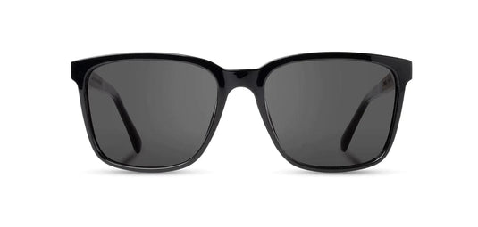 Basic Polarized Grey CAMP Eyewear Crag Sunglasses Black | Ebony CAMP Eyewear
