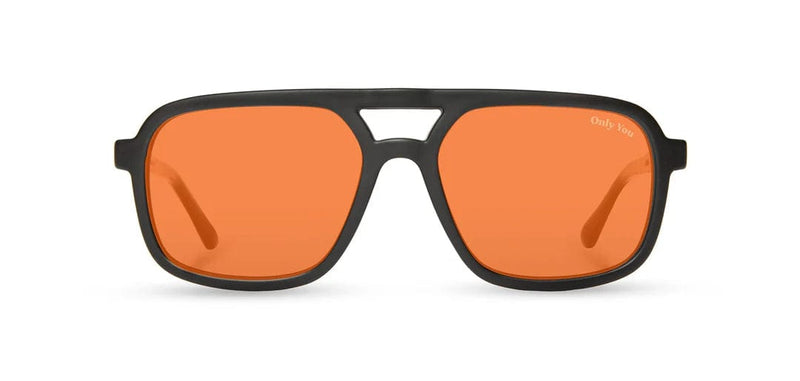 Load image into Gallery viewer, Basic Polarized Amber CAMP Eyewear Glacier - Smokey Bear Edition - Matte Black | Walnut CAMP Eyewear
