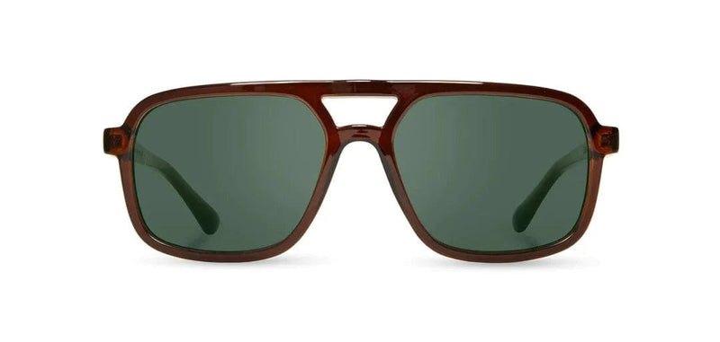 Load image into Gallery viewer, Basic Polarized G15 CAMP Eyewear Glacier Sunglasses Clay | Walnut CAMP Eyewear
