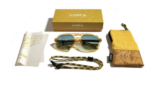 Polarized Sky Camp Eyewear Glacier Yellowstone Sap in Polarized Sky Camp Eyewear Glacier Yellowstone Sap in Polarized Sky CAMP Eyewear