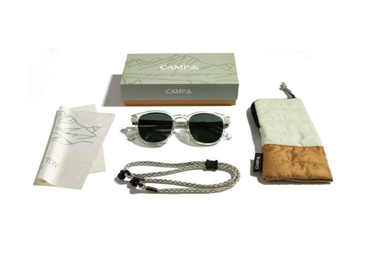 Polarized G15 Camp Eyewear Topo Grand Teton Mist in Polarized G15 Camp Eyewear Topo Grand Teton Mist in Polarized G15 CAMP Eyewear