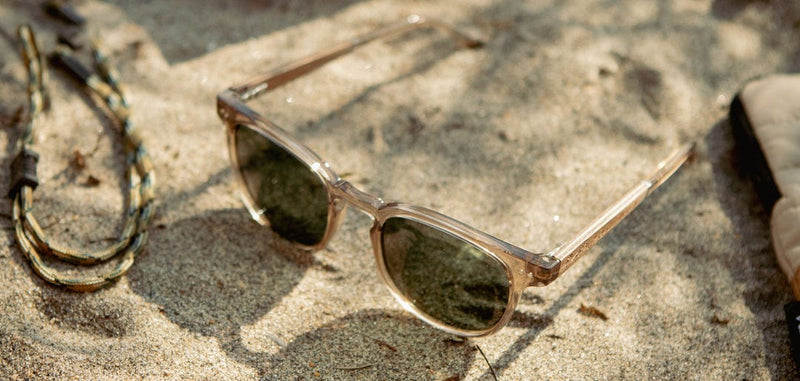 Load image into Gallery viewer, Desert Walnut Camp Eyewear Topo HD Joshua Tree Edition in Desert Walnut Camp Eyewear Topo HD Joshua Tree Edition in Desert Walnut CAMP Eyewear
