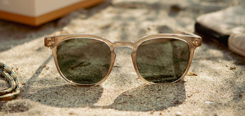 Load image into Gallery viewer, Desert Walnut Camp Eyewear Topo HD Joshua Tree Edition in Desert Walnut Camp Eyewear Topo HD Joshua Tree Edition in Desert Walnut CAMP Eyewear

