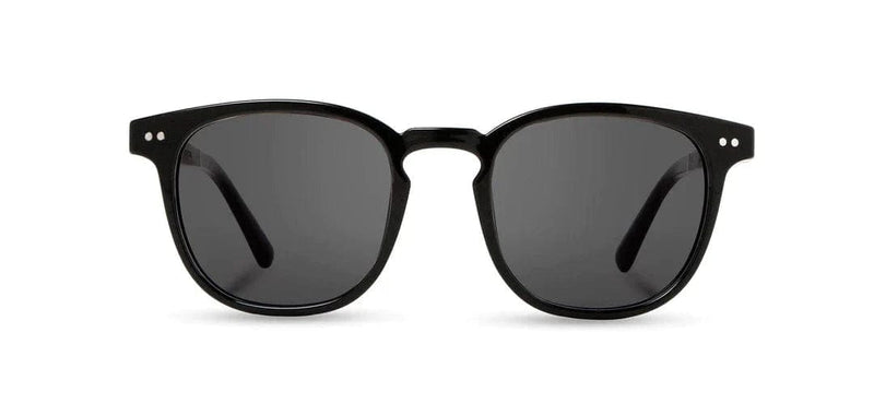 Load image into Gallery viewer, Basic Polarized Grey CAMP Eyewear Topo Sunglasses Black | Ebony CAMP Eyewear
