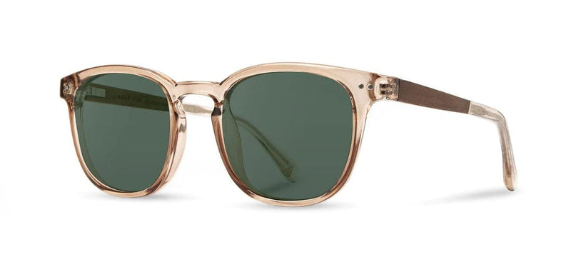 Load image into Gallery viewer, Basic Polarized G15 CAMP Eyewear Topo Sunglasses - Joshua Tree Edition Desert | Walnut CAMP Eyewear
