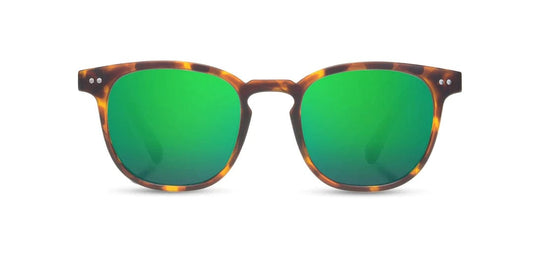 HD Plus Polarized Green Flash CAMP Eyewear Topo Sunglasses Matte Tortoise | Walnut CAMP Eyewear