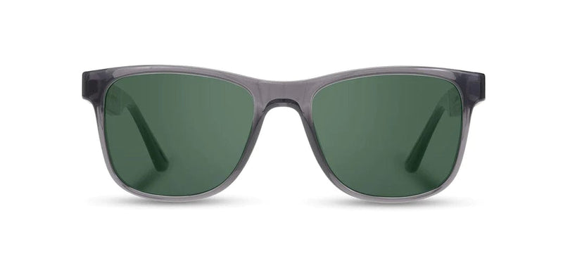 Load image into Gallery viewer, Basic Polarized G15 CAMP Eyewear Trail Sunglasses Fog | Walnut CAMP Eyewear

