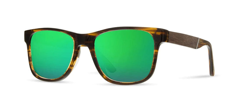 Load image into Gallery viewer, HD Plus Polarized Green Flash CAMP Eyewear Trail Sunglasses Tortoise | Walnut CAMP Eyewear
