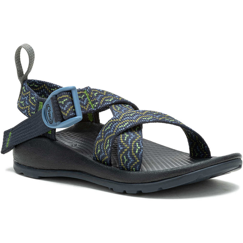 Load image into Gallery viewer, Chaco Z1 Ecotread Sandal in Bloop Navy - Kids&#39; Chaco
