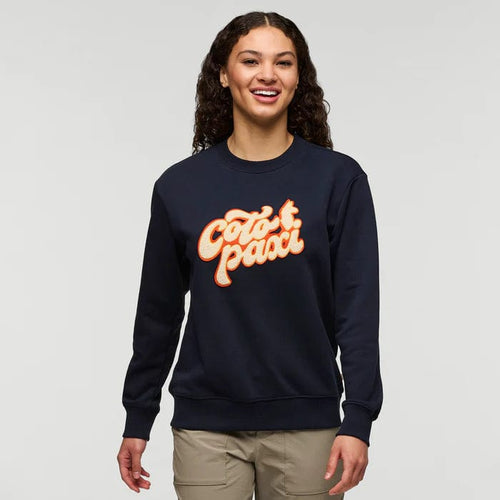 Carbon / SM Cotoaxi Patch Crew Sweatshirt - Women's Cotopaxi