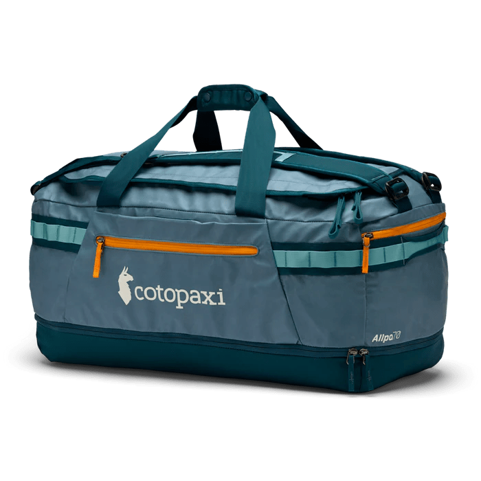 Load image into Gallery viewer, Blue Spruce/Abyss Cotopaxi Allpa 70L Duffel Bag Cotopaxi
