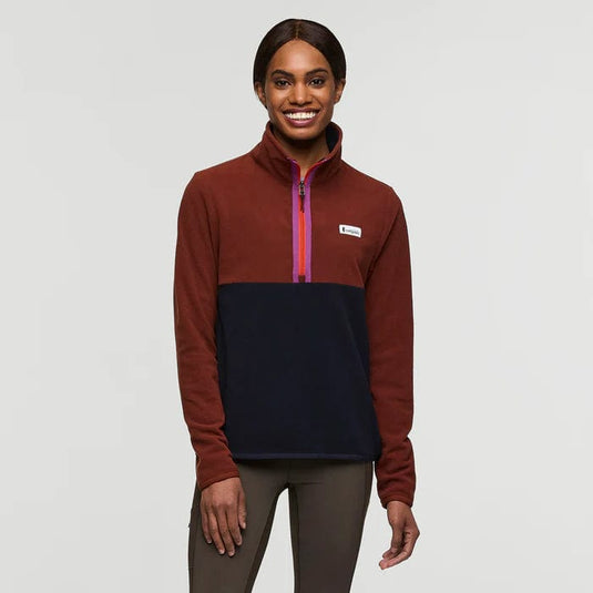 Rusty/Carbon / XS Cotopaxi Amado Fleece Pullover - Women's Cotopaxi