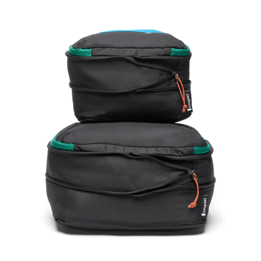 Black Cotopaxi Cubo Expandable Packing Cube Set in Black Cotopaxi Cubo Expandable Packing Cube Set in Black Cotopaxi
