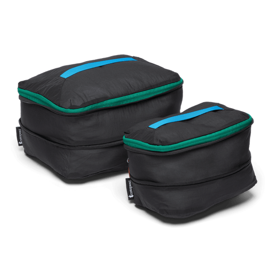 Black Cotopaxi Cubo Expandable Packing Cube Set in Black Cotopaxi Cubo Expandable Packing Cube Set in Black Cotopaxi