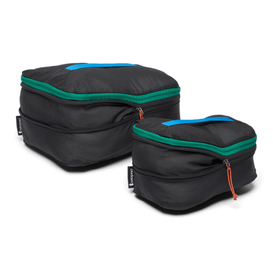 Black Cotopaxi Cubo Expandable Packing Cube Set in Black Cotopaxi Cubo Expandable Packing Cube Set in Black Cotopaxi