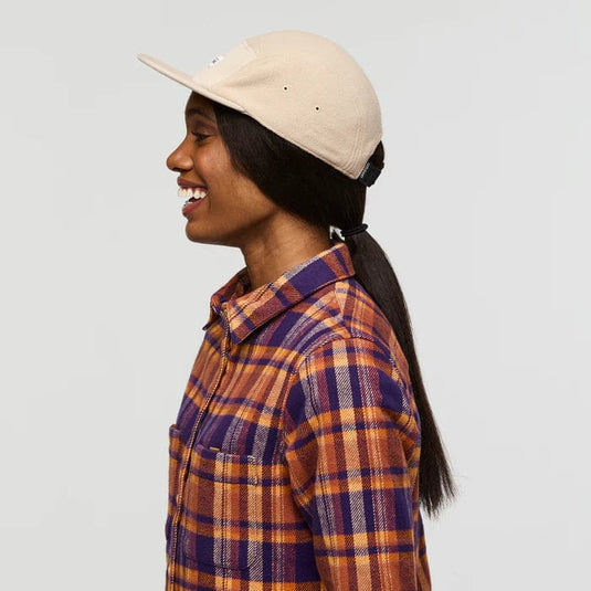 Oatmeal Cotopaxi Fleece 5-Panel Hat Cotopaxi