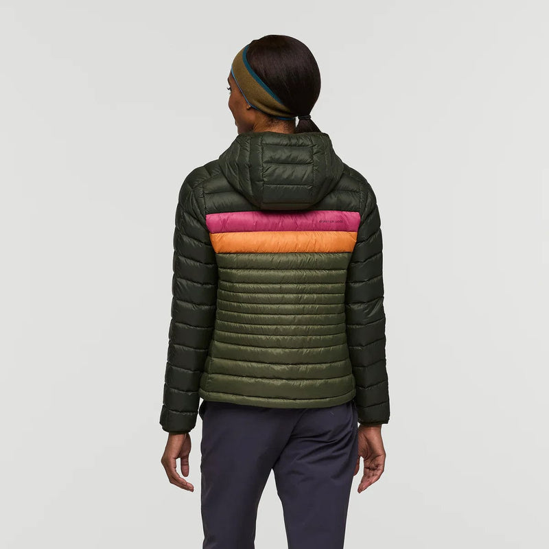 Load image into Gallery viewer, Cotopaxi Fuego Hooded Down Jacket - Women&#39;s Cotopaxi Fuego Hooded Down Jacket - Women&#39;s Cotopaxi
