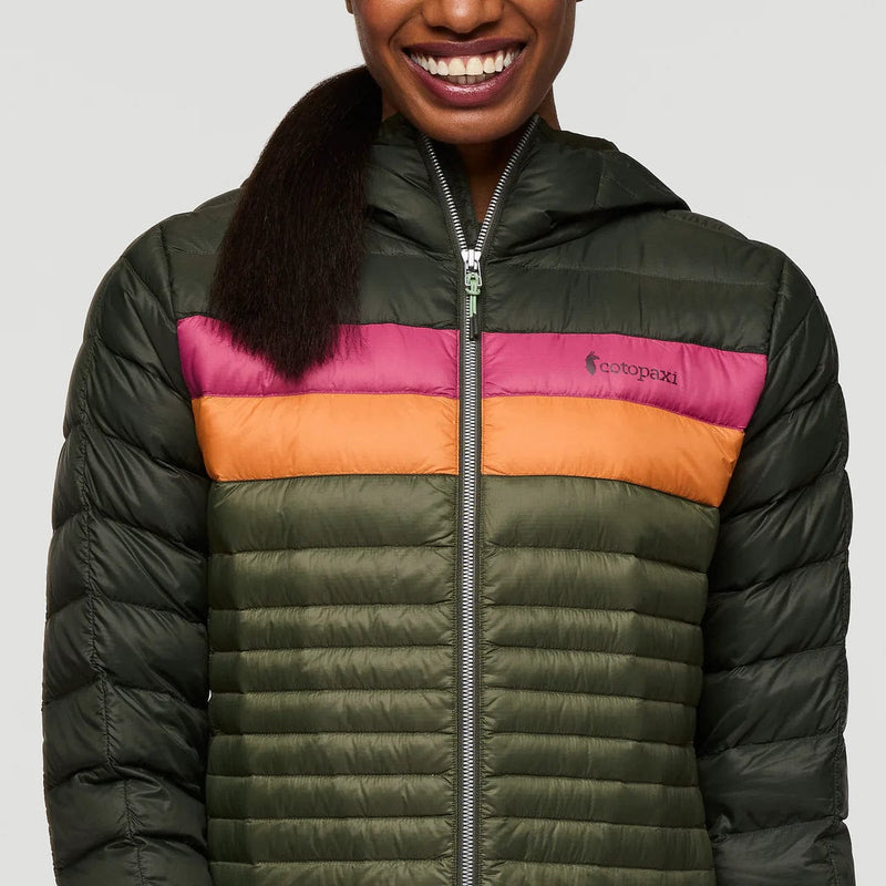 Load image into Gallery viewer, Cotopaxi Fuego Hooded Down Jacket - Women&#39;s Cotopaxi Fuego Hooded Down Jacket - Women&#39;s Cotopaxi
