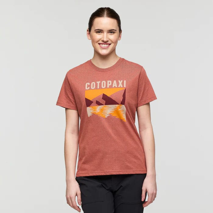 Load image into Gallery viewer, Faded Brick / SM Cotopaxi Reflections T-Shirt - Women&#39;s Cotopaxi
