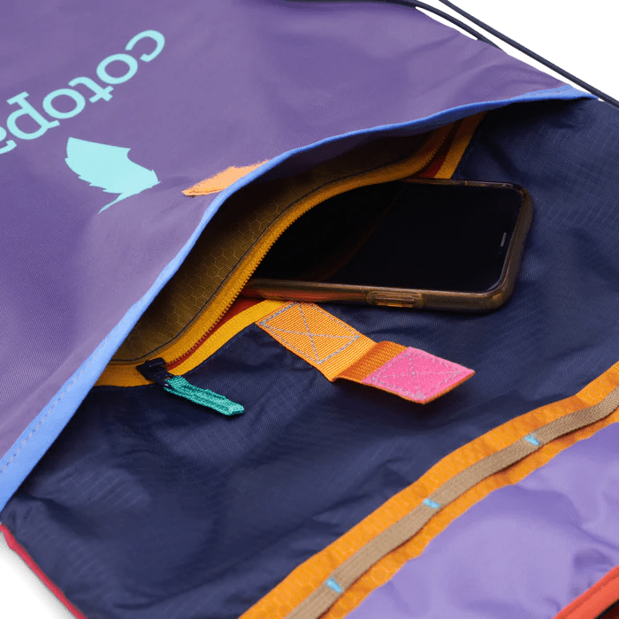 Load image into Gallery viewer, Del Dia Cotopaxi Tago Drawstring Backpack - Del Dia Cotopaxi Tago Drawstring Backpack - Del Dia Cotopaxi
