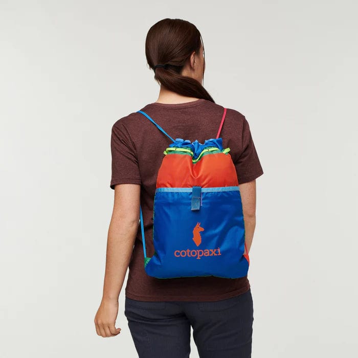 Load image into Gallery viewer, Del Dia Cotopaxi Tago Drawstring Backpack - Del Dia Cotopaxi Tago Drawstring Backpack - Del Dia Cotopaxi
