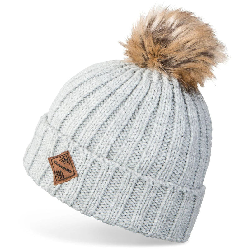 Load image into Gallery viewer, Grey Dakine Kylie Pom Beanie - Women&#39;s Dakine Kylie Pom Beanie - Women&#39;s Dakine
