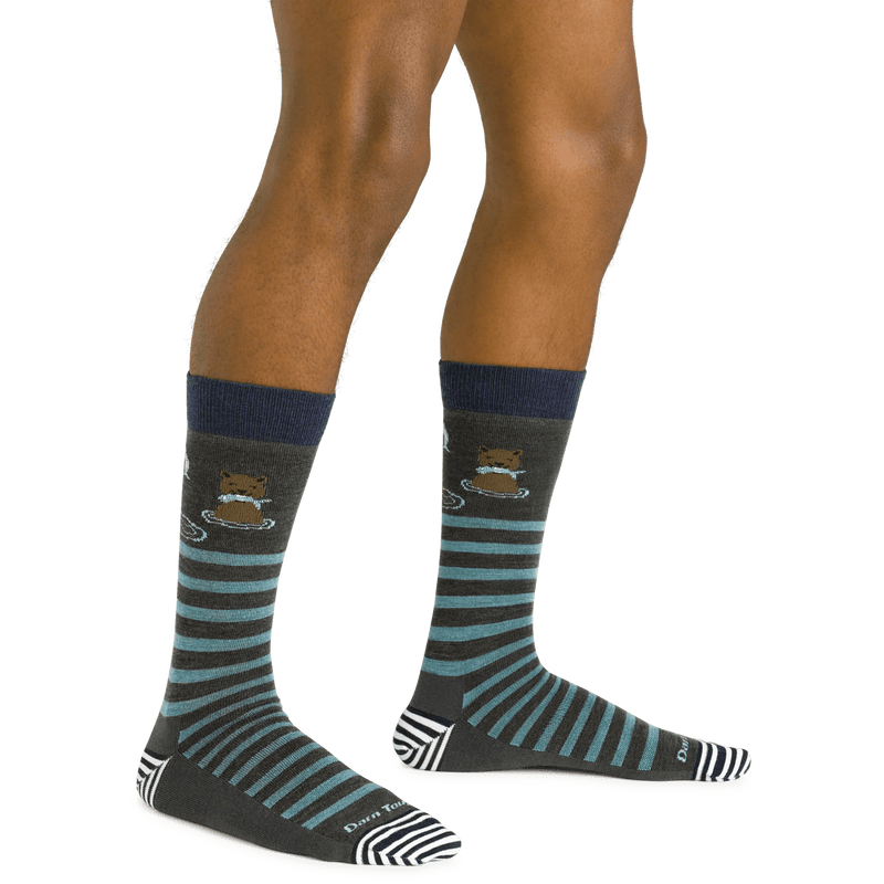 Load image into Gallery viewer, Forest / MED Darn Tough Animal Haus Crew Socks - Men&#39;s Darn Tough
