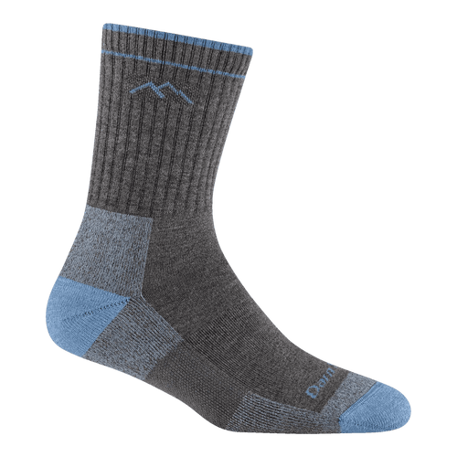 Gray / LRG Darn Tough Coolmax Micro Crew Hiking Sock - Women's Darn Tough Coolmax Micro Crew Hiking Sock - Women's Darn Tough