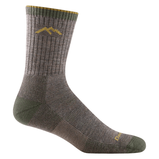 Taupe / LRG Darn Tough Hiker Micro Crew Cushion Sock - Men's Darn Tough