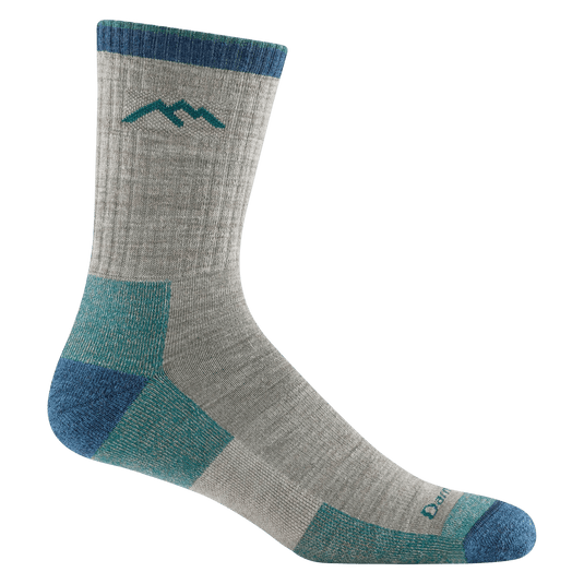 Rye / MED Darn Tough Hiker Micro Crew Cushion Sock - Men's Darn Tough