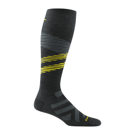 Carbon / LRG Darn Tough Pennant RFL Over-the-Calf Ultra Lightweight Sock - Men's Darn Tough Pennant RFL Over-the-Calf Ultra Lightweight Sock - Men's Darn Tough