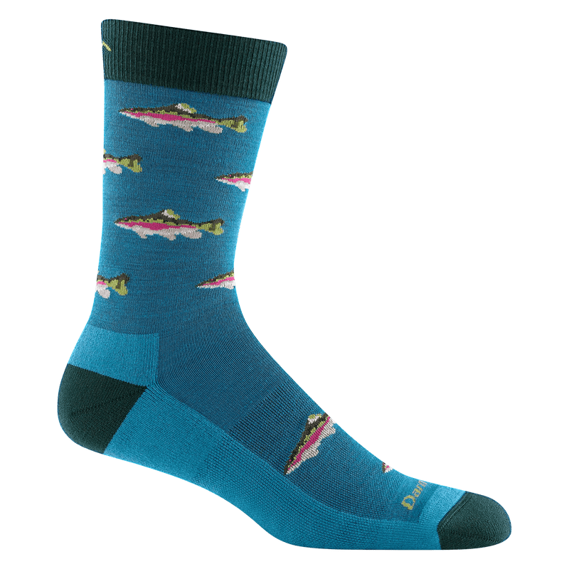 Load image into Gallery viewer, Cascade / LRG Darn Tough Spey Fly Crew Lightweight Lifestyle Sock - Men&#39;s Darn Tough
